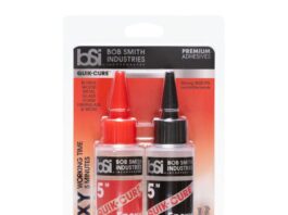 Bob Smith Industries BSI-201 Quik-Cure™ Epoxy – 4.5 oz. Combined, Clear – 5-Minute Fast-Setting Adhesive for Wood, Metal, Glass, Crafts & Repairs