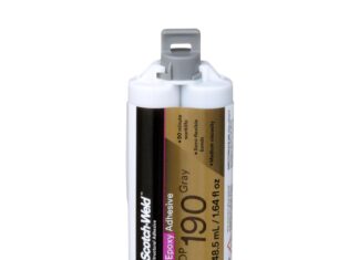 3M Scotch-Weld Epoxy Adhesive DP190, Gray, 48.5 mL Duo-Pak, 1 Each review 3M Scotch-Weld Epoxy Adhesive DP190, Gray, 48.5 mL Duo-Pak, Each