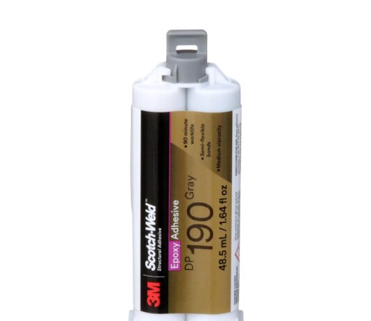 3M Scotch-Weld Epoxy Adhesive DP190, Gray, 48.5 mL Duo-Pak, 1 Each review 3M Scotch-Weld Epoxy Adhesive DP190, Gray, 48.5 mL Duo-Pak, Each
