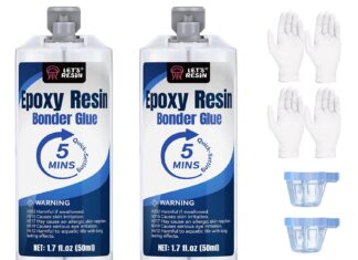 LET’S RESIN 5 Minute Epoxy Glue 3.4 oz, High Strength Adhesive 2-Part Epoxy review LET'S RESIN Minute Epoxy Glue 3.4 oz, High Strength Adhesive 2-Part Epoxy