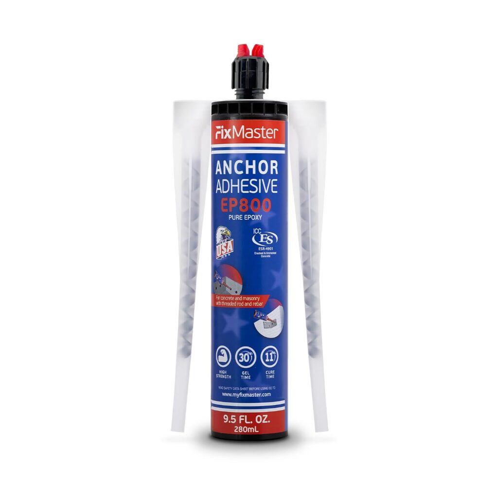 Multi Purpose 2 Part Pure Epoxy Adhesive 9.5oz - Highest Rated Strength for Concrete Anchoring & Crack Repair - ICC Approved - Long Term Temperature & Water Resistance - Made in USA - Grey Color review | Reviews Multi Purpose Part Pure Epoxy Adhesive 9.5oz - Highest Rated Strength for Concrete Anchoring & Crack Repair - ICC Approved - Long Term Temperature & Water Resistance - Made in USA - Grey Color review