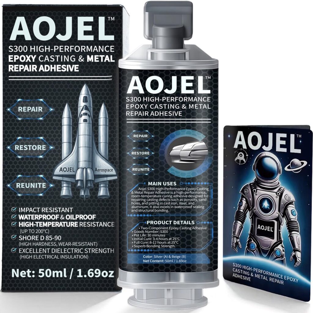 Product Name: S300 Structural Metal Epoxy for Aluminum & Steel, Cold Weld, 1.69 oz review | Reviews S300 Structural Metal Epoxy for Aluminum & Steel, Cold Weld, 1.69 oz